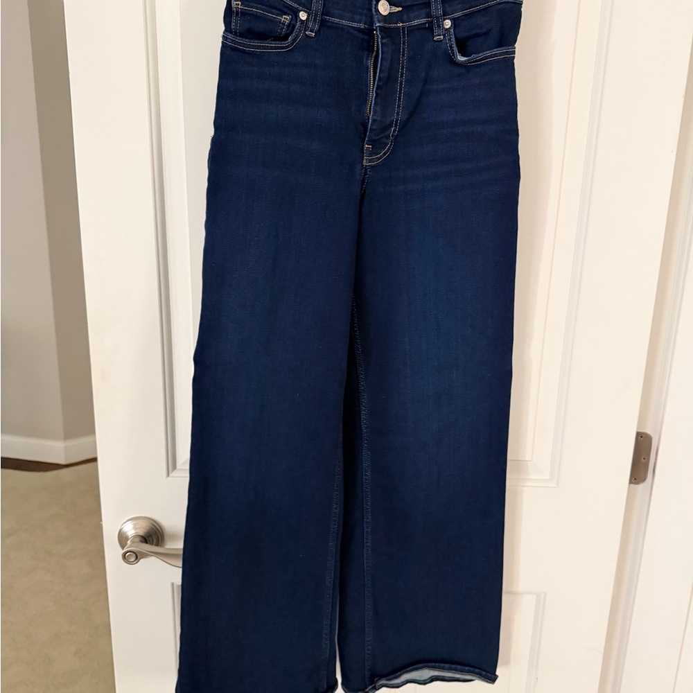 Frame Denim Dark Blue Flare Jeans